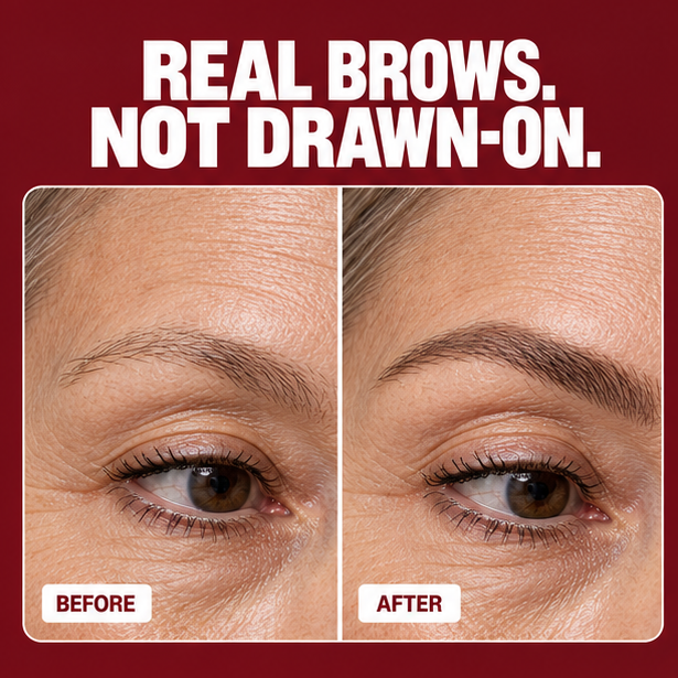 Properly brow stamp natural before and after result