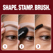 Shape, stamp and brush